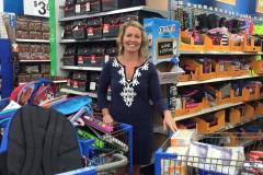 Back to school shopping
