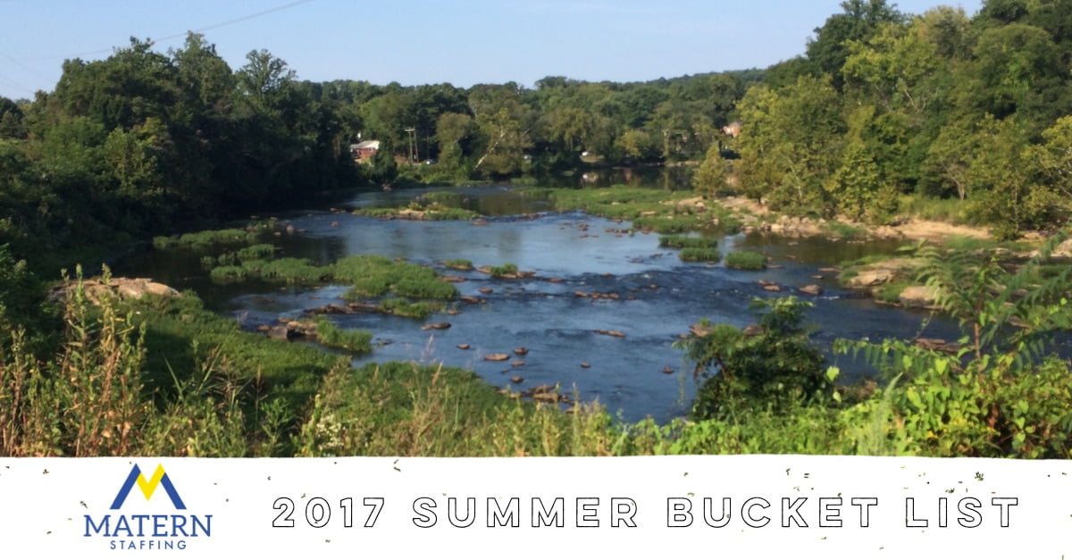 2017 Summer Bucket List
