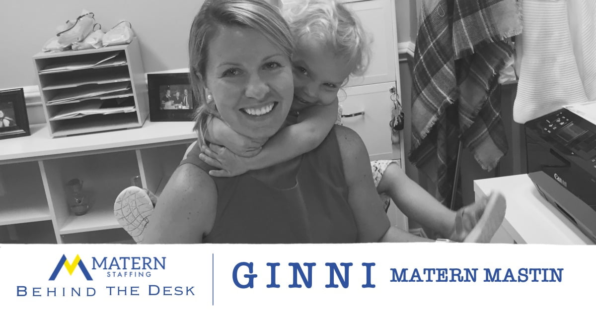 Behind the Desk: Ginni Matern Mastin