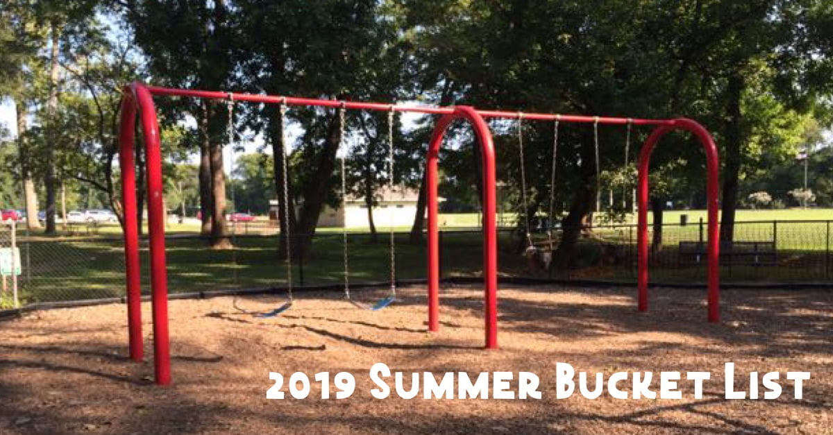 2019 Summer Bucket List