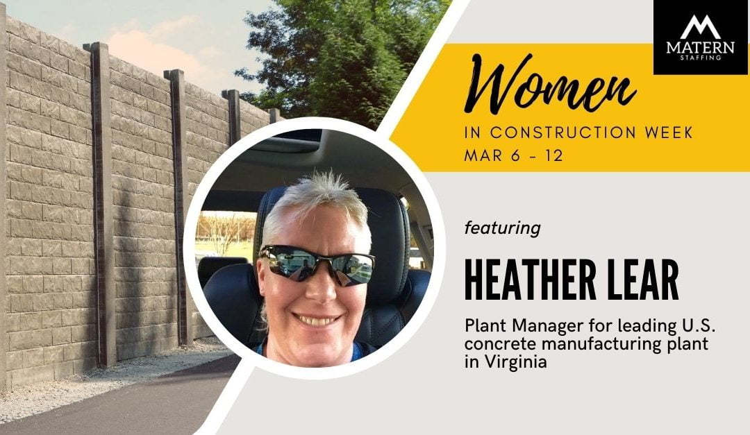 Women in Construction Week featuring Heather Lear