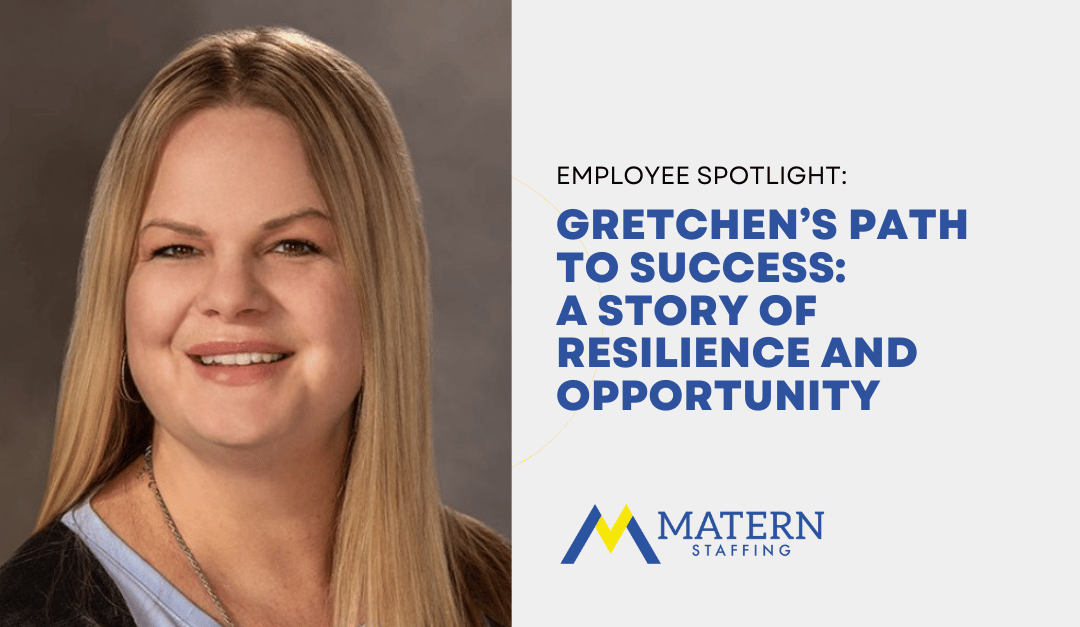 Gretchen's headshot showcasing her story of resilience and opportunity