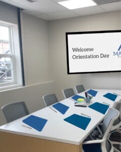 Orientation Meeting at Matern office