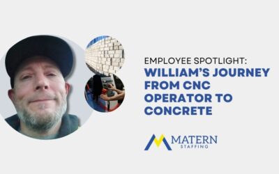 Employee Spotlight: William’s Journey From CNC Operator to Concrete