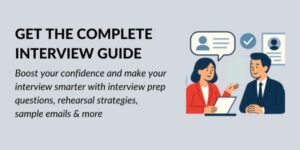 graphic of two people interviewing