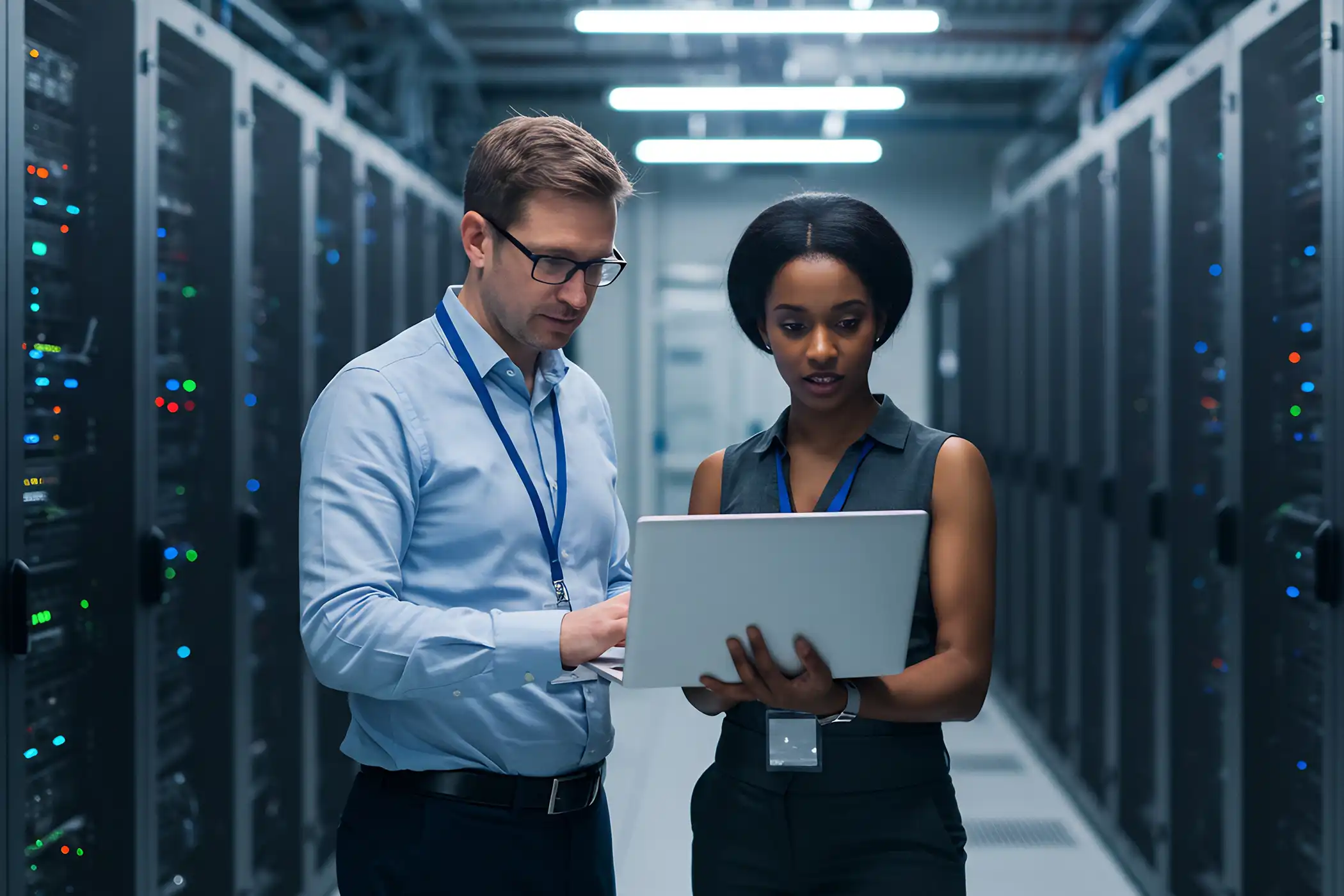 IT Professionals Collaborate